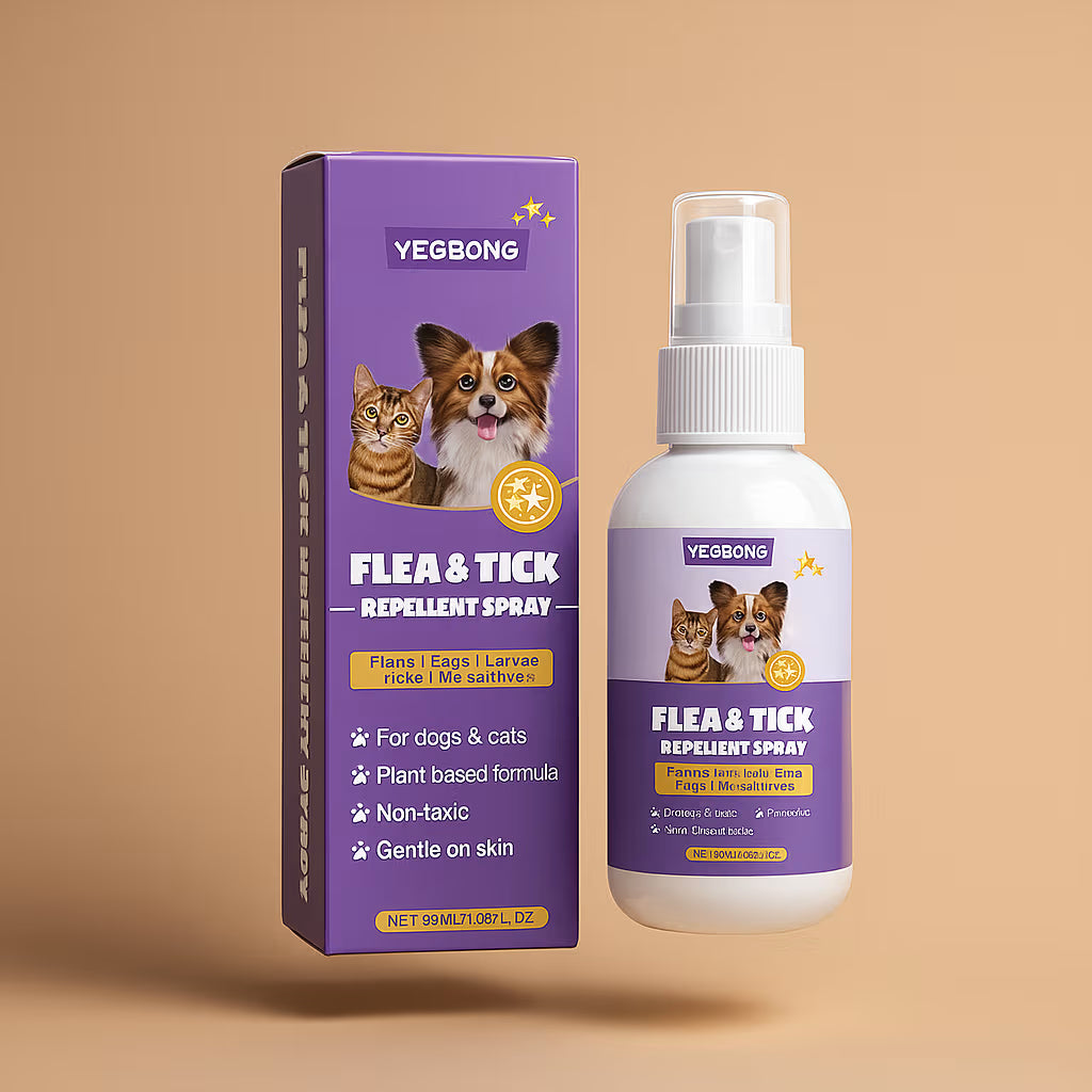 Spray Répulsif Anti-Puces & Anti-Tiques Pawpal store