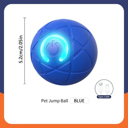 Smart Dog Toy Ball Electronic Interactive Pet Toy Moving Ball USB Automatic Moving Bouncing for Puppy Birthday Gift Cat Products Pawpal store