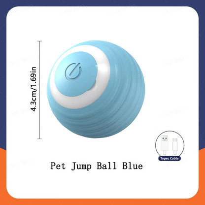 Smart Dog Toy Ball Electronic Interactive Pet Toy Moving Ball USB Automatic Moving Bouncing for Puppy Birthday Gift Cat Products Pawpal store