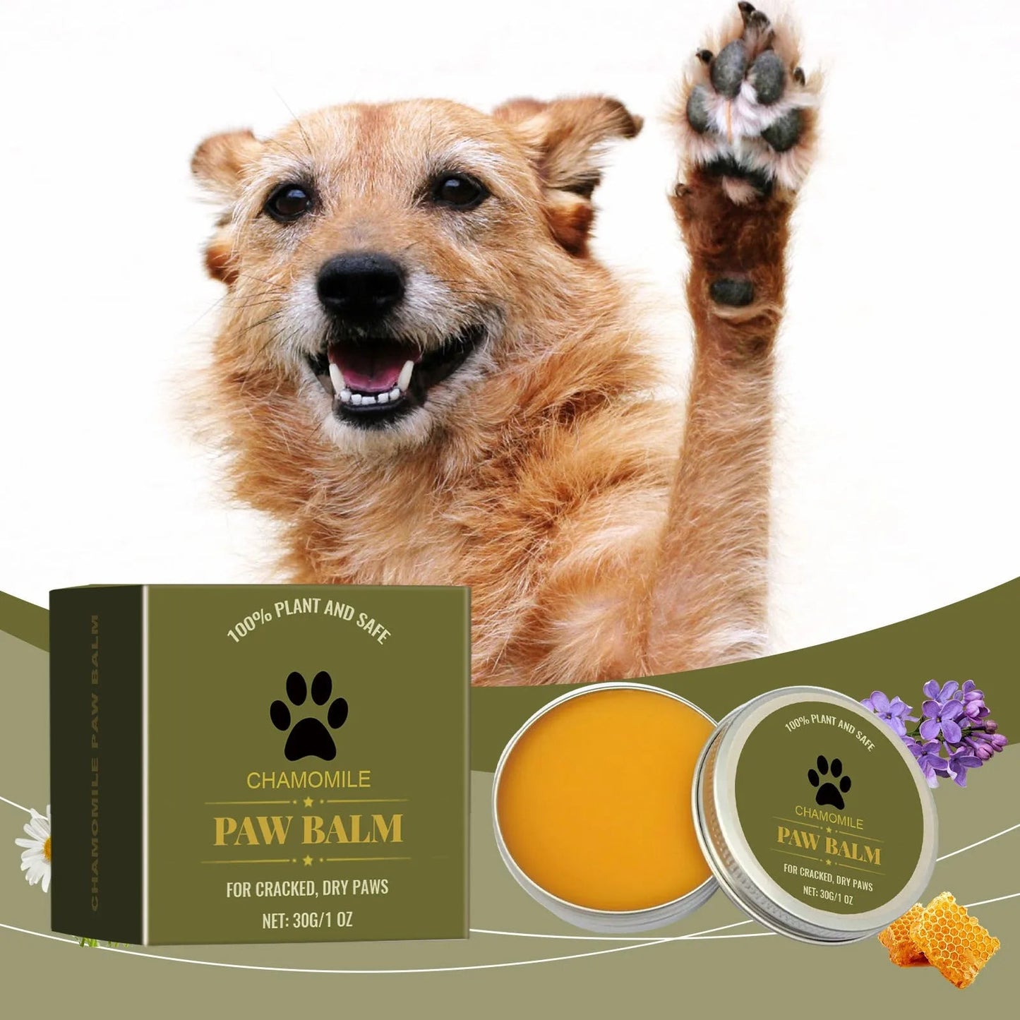Baume Naturel pour Coussinets et Truffe Pawpal store