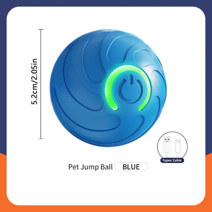 Smart Dog Toy Ball Electronic Interactive Pet Toy Moving Ball USB Automatic Moving Bouncing for Puppy Birthday Gift Cat Products Pawpal store
