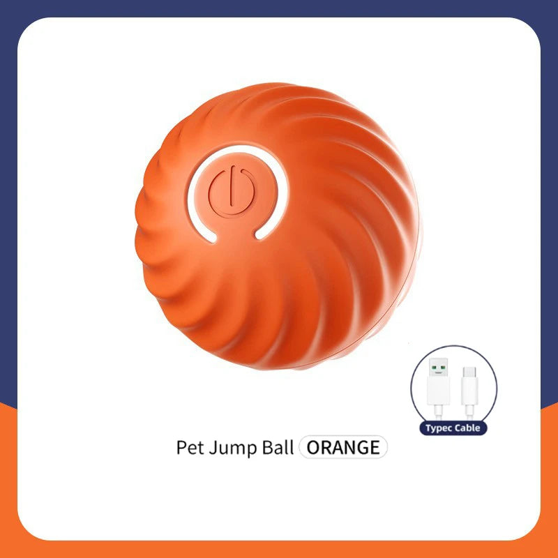 Smart Dog Toy Ball Electronic Interactive Pet Toy Moving Ball USB Automatic Moving Bouncing for Puppy Birthday Gift Cat Products Pawpal store