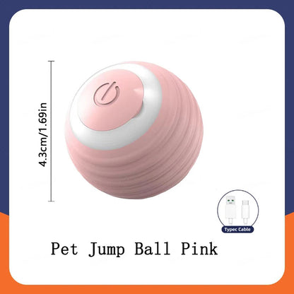 Smart Dog Toy Ball Electronic Interactive Pet Toy Moving Ball USB Automatic Moving Bouncing for Puppy Birthday Gift Cat Products Pawpal store