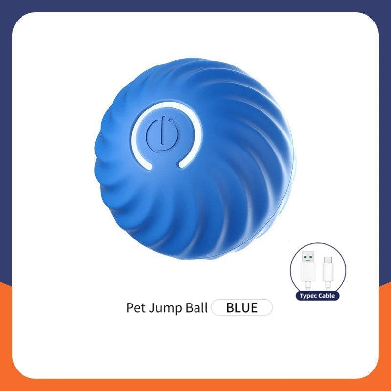 Smart Dog Toy Ball Electronic Interactive Pet Toy Moving Ball USB Automatic Moving Bouncing for Puppy Birthday Gift Cat Products Pawpal store