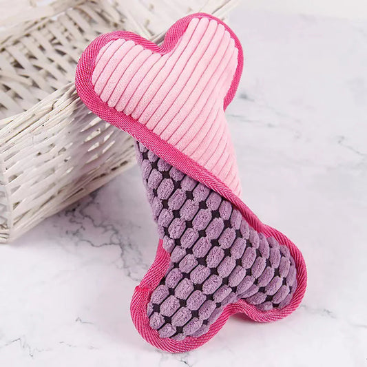 Jouet Os à mâcher en peluche sonore Pawpal store