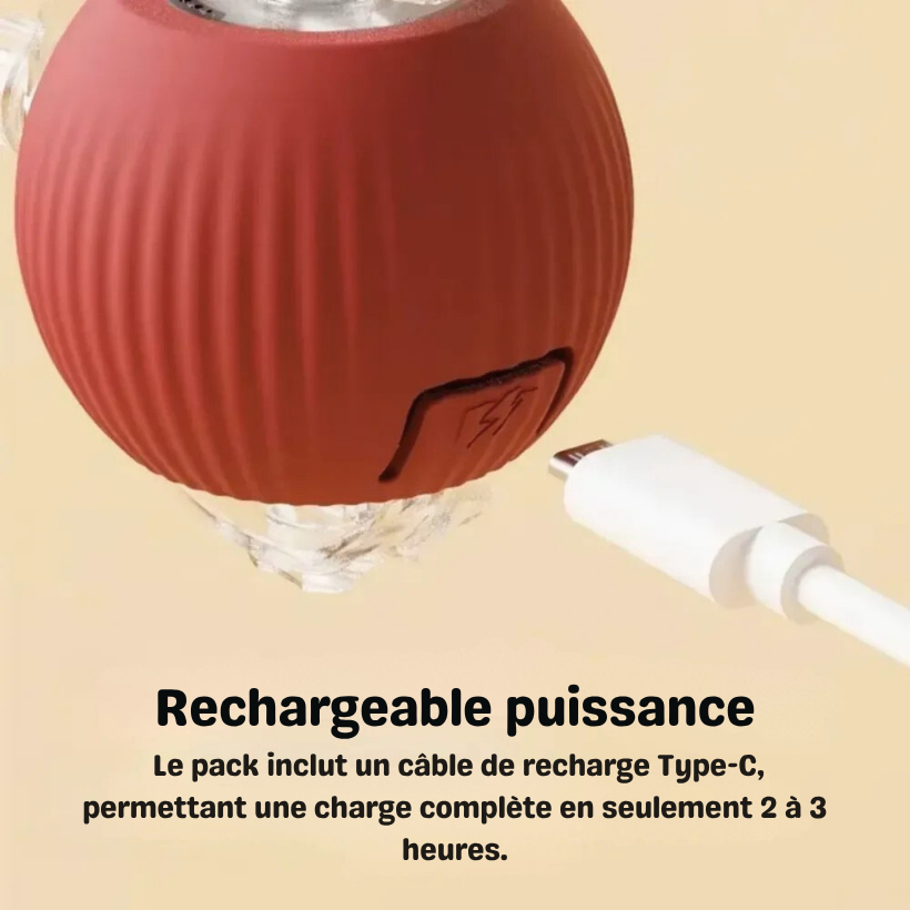 Balle Interactive Intelligente pour Chat et Chien