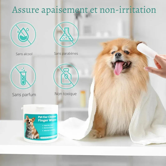 Doigt Lingettes Oreilles Pawpal store